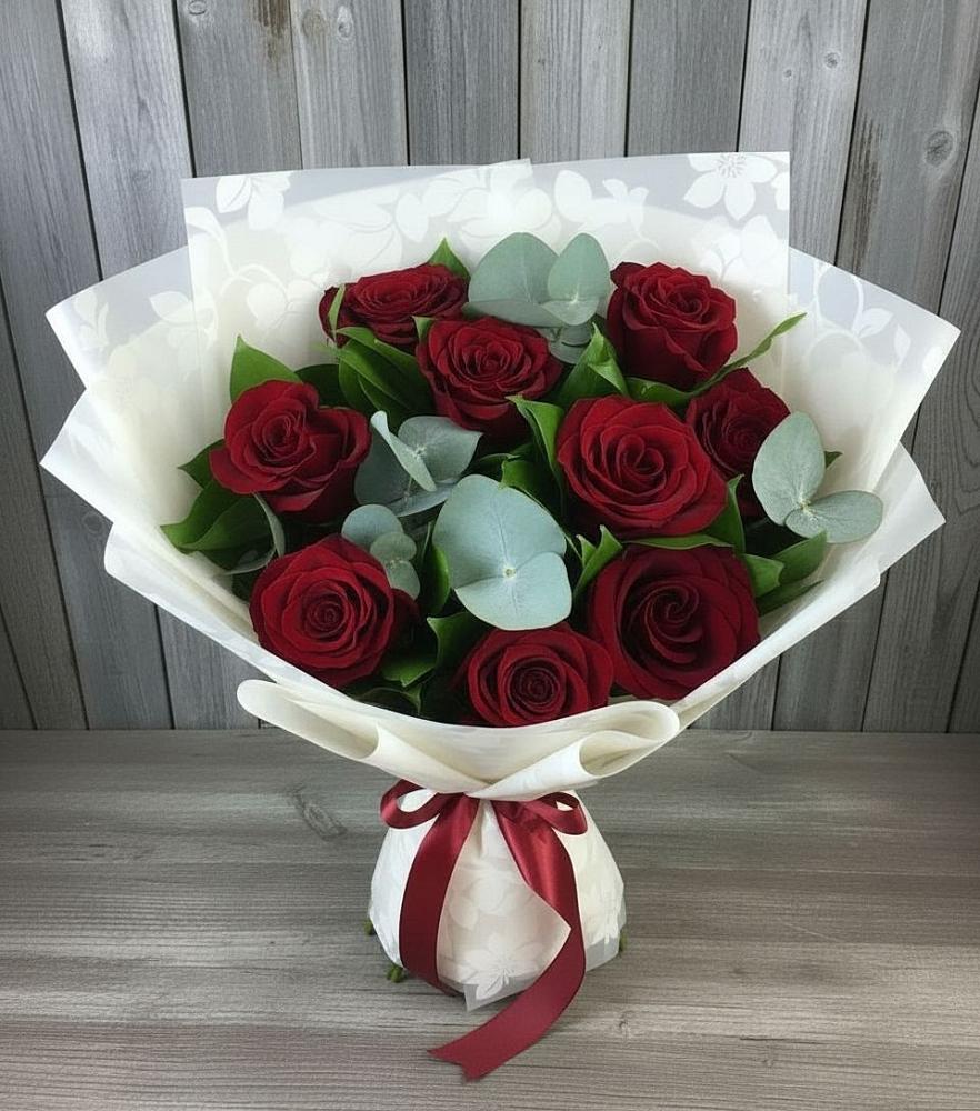 Букет цветов из: Розы в Тарасово