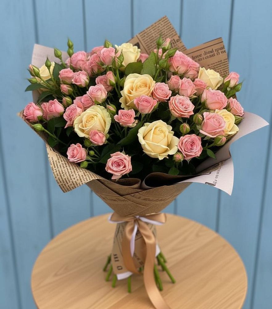 Букет цветов из: Розы в Тарасово