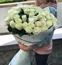 Букет 35 Белых роз #REPLACE_PRED# Тарасово
