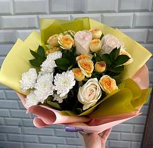 Букет цветов из:  Розы и Хризантемы #REPLACE_PRED# Тарасово