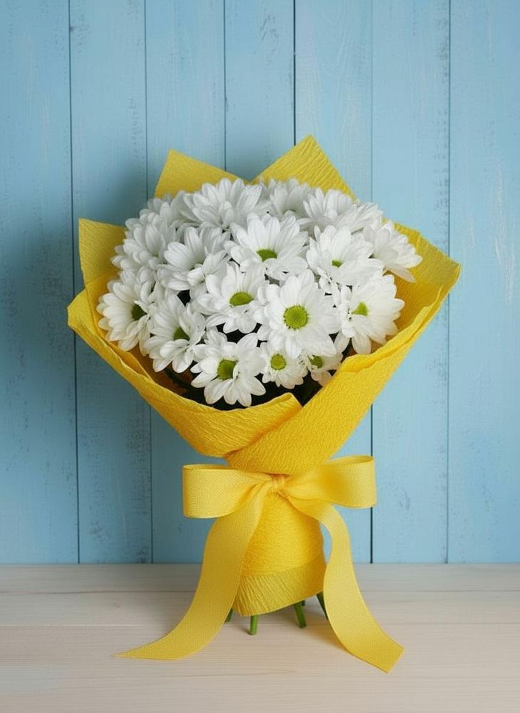 Букет цветов из: Хризантемы в Тарасово