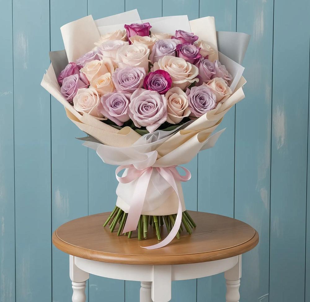 Букет цветов из: Розы в Тарасово