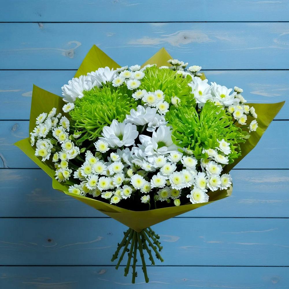 Букет цветов из: Хризантемы в Тарасово