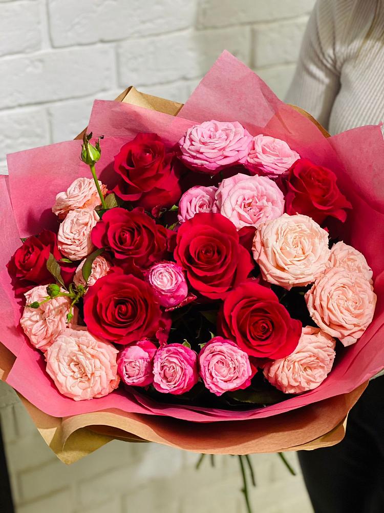 Букет цветов из: Розы в Тарасово