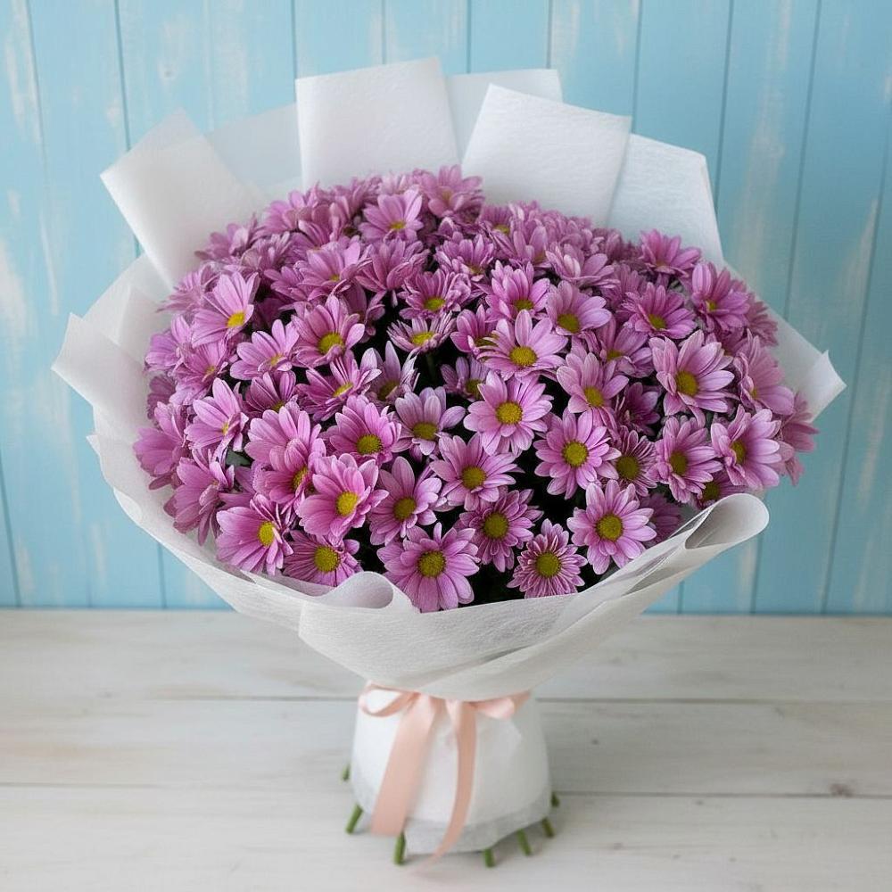 Букет цветов из: Хризантемы в Тарасово
