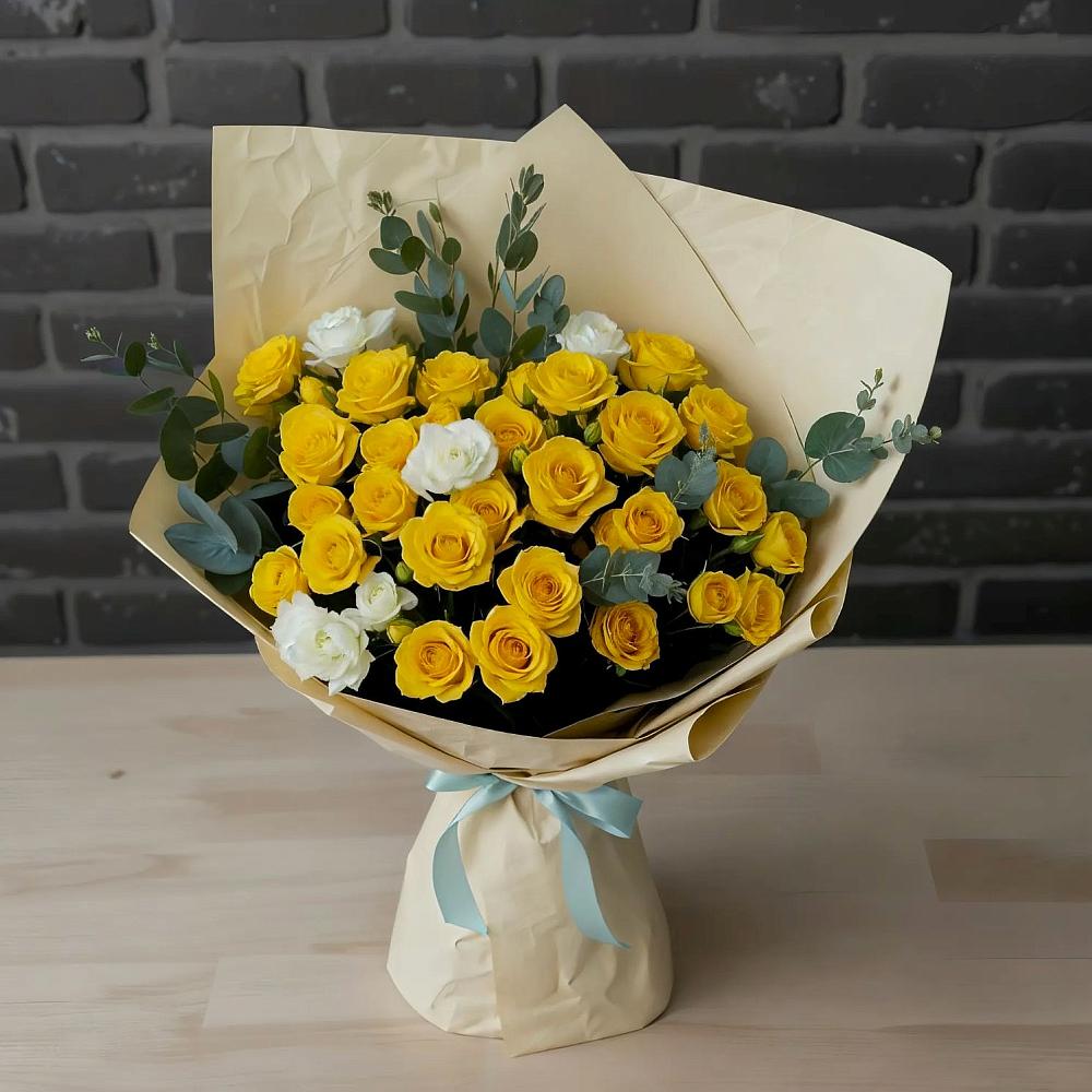 Букет цветов из: Розы в Тарасово