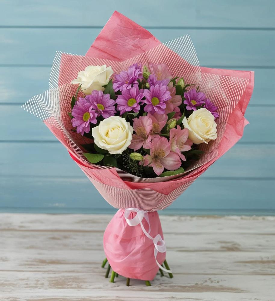 Букет цветов из: Герберы в Тарасово