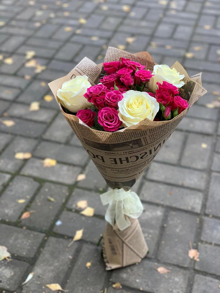 Букет цветов из: Розы в Тарасово