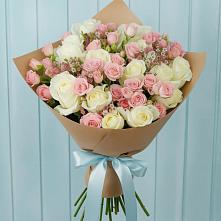 Букет цветов из:  Розы в Тарасово